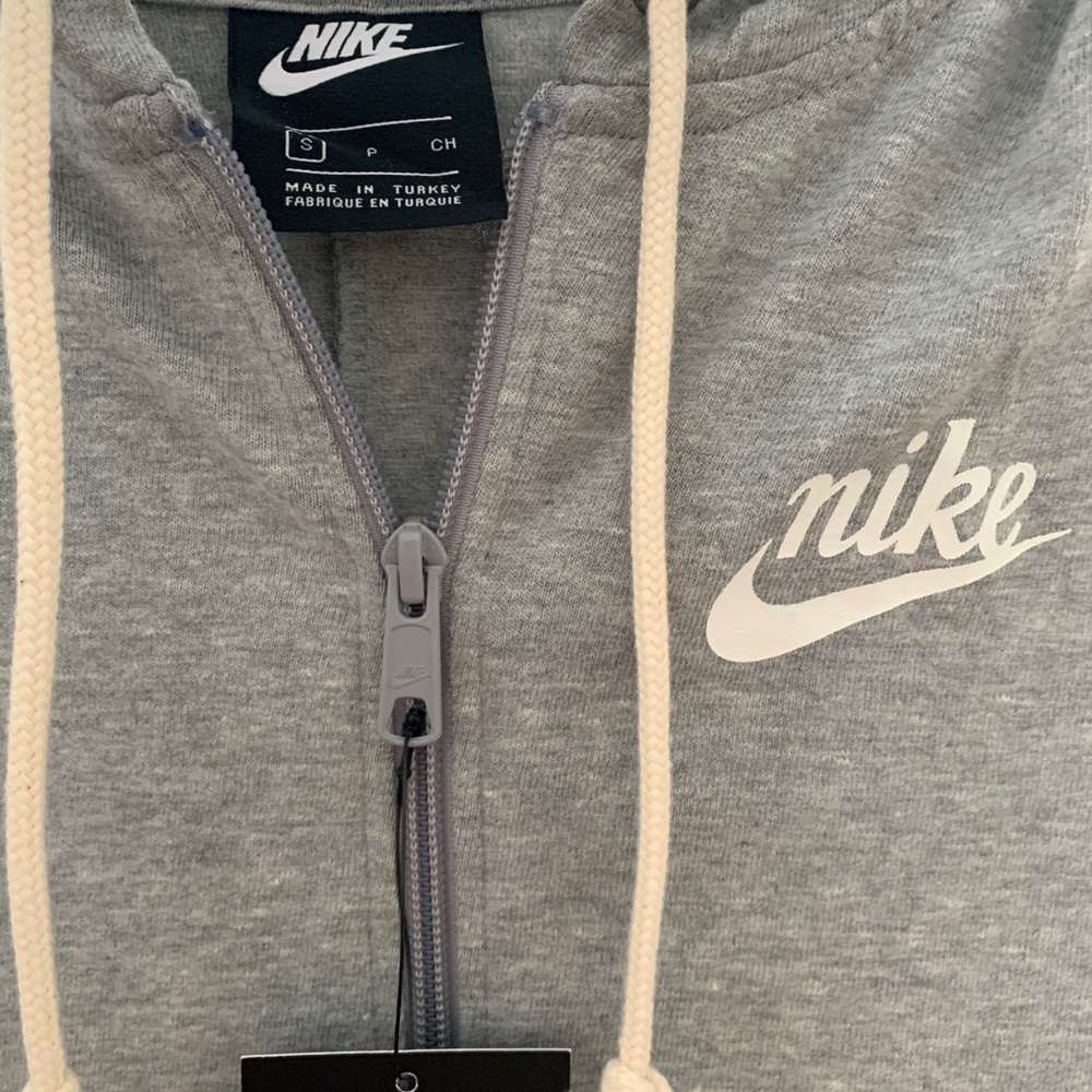 Grey “Nike” Hoodie